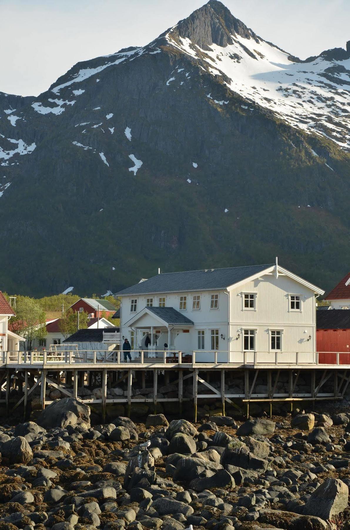 Mefjord Brygge Hotel Tromsø Exterior foto