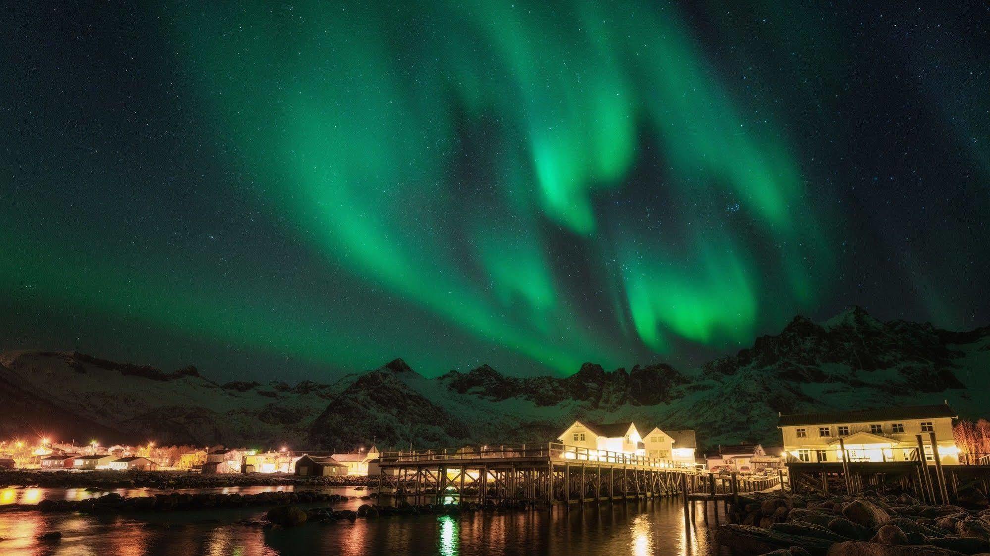 Mefjord Brygge Hotel Tromsø Exterior foto