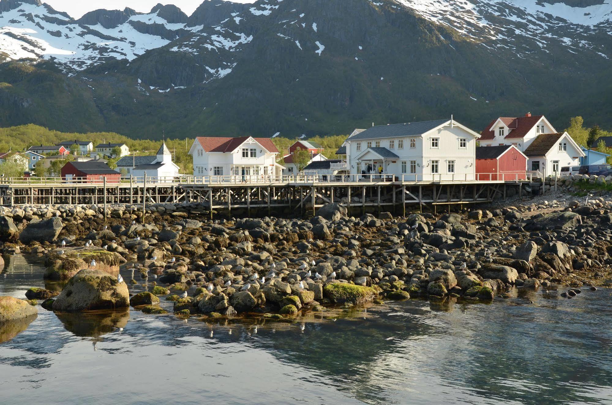 Mefjord Brygge Hotel Tromsø Exterior foto